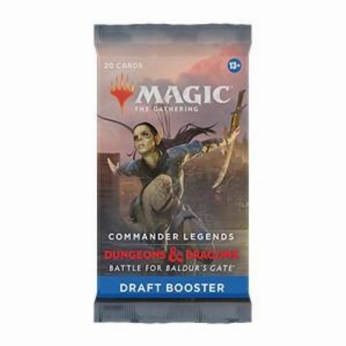 Magic the Gathering Draft Booster - Commander Legends:
Dungeons & Dragons Battle for Baldur's Gate