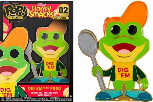 Funko POP! AD Icons: Honey Smacks - Dig Em Frog #02
Μεγάλη Μεταλλική Καρφίτσα