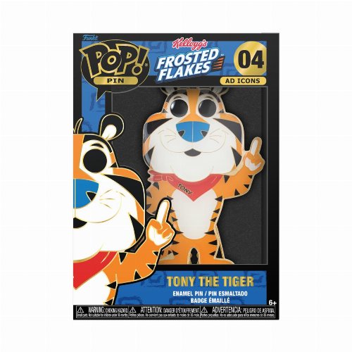Funko POP! AD Icons: Frosted Flakes - Tony the Tiger
#04 Μεγάλη Μεταλλική Καρφίτσα