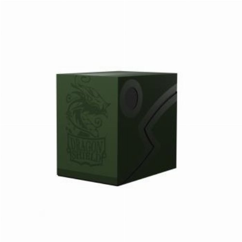Dragon Shield Deck Double Shell Box - Forest
Green with Black