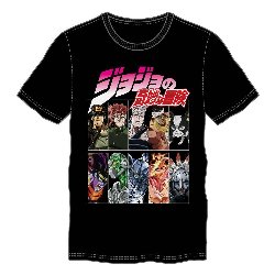 Jojo's Bizarre Adventure - Character Grid T-Shirt
(XL)