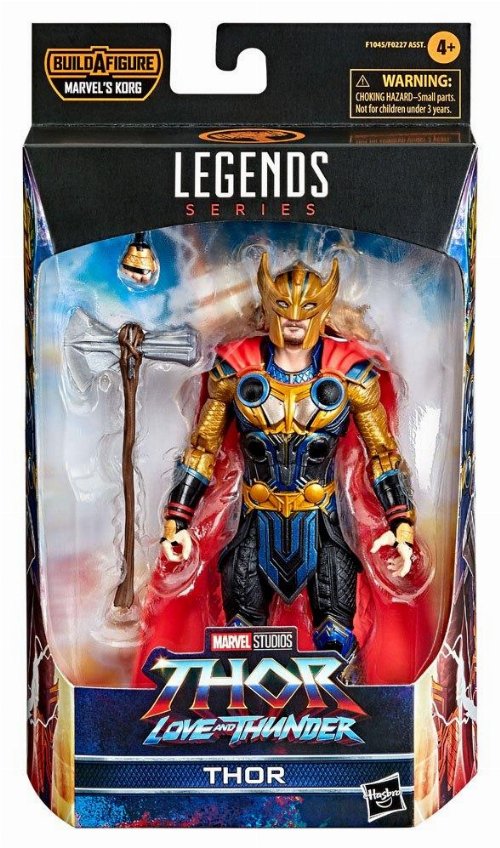 Φιγούρα Δράσης Thor: Love and Thunder Marvel Legends -
Thor (15cm) (Build-a-Figure Korg)