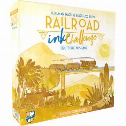 Επιτραπέζιο Παιχνίδι Railroad Ink Challenge: Shining
Yellow Edition