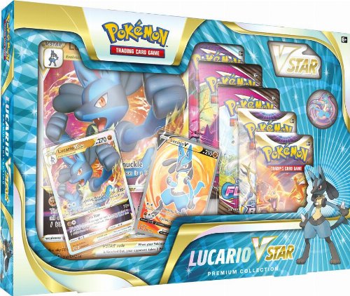 Pokemon TCG - Lucario VStar Premium
Collection