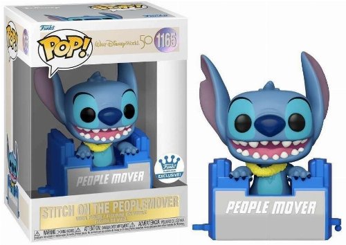 Φιγούρα Funko POP! Disney 50th Anniversary - Stitch on
the People Mover #1165 (Funko-Shop Exclusive)