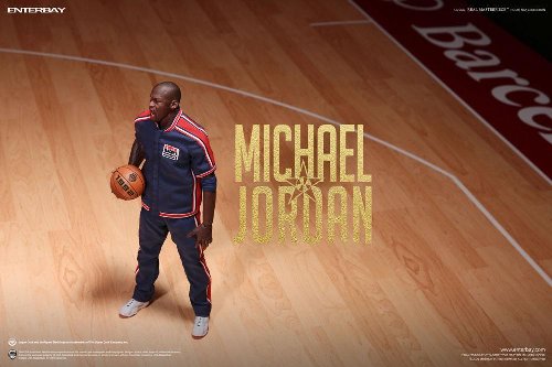 NBA Collection: Real Masterpiece - Michael Jordan
(Barcelona '92) Action Figure (30cm)