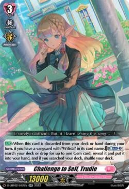 Challenge to Self, Trudie (V.1 - Double
rare)