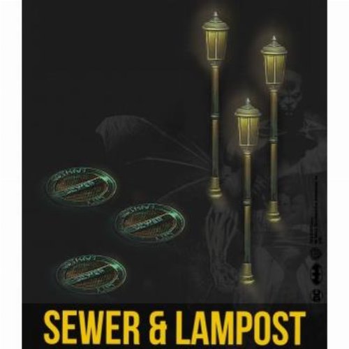 Batman Miniature Game - Sewer & Lampost Resin
Set