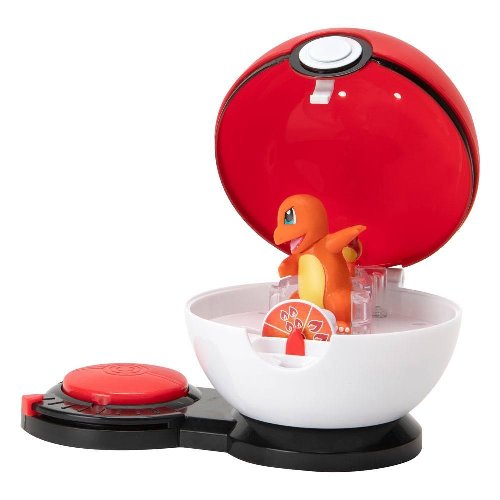 Pokemon: Surprise Attack Game - Charmander with
Poke Ball vs Riolu with Repeat Ball Minifigure