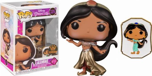 Φιγούρα Funko POP! Disney: Ultimate Princess - Jasmine
with Pin #326 (Funko-Shop Exclusive)