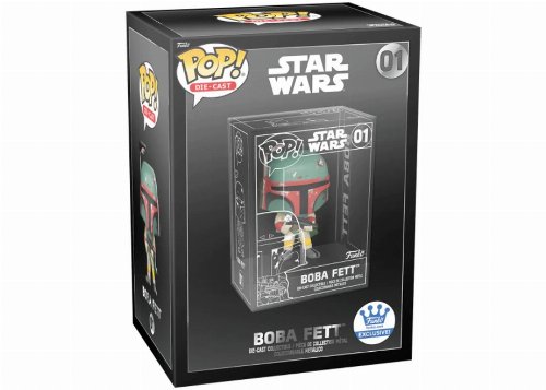 Φιγούρα Funko POP! Star Wars - Boba Fett #01 Die-Cast
(Funko-Shop Exclusive)