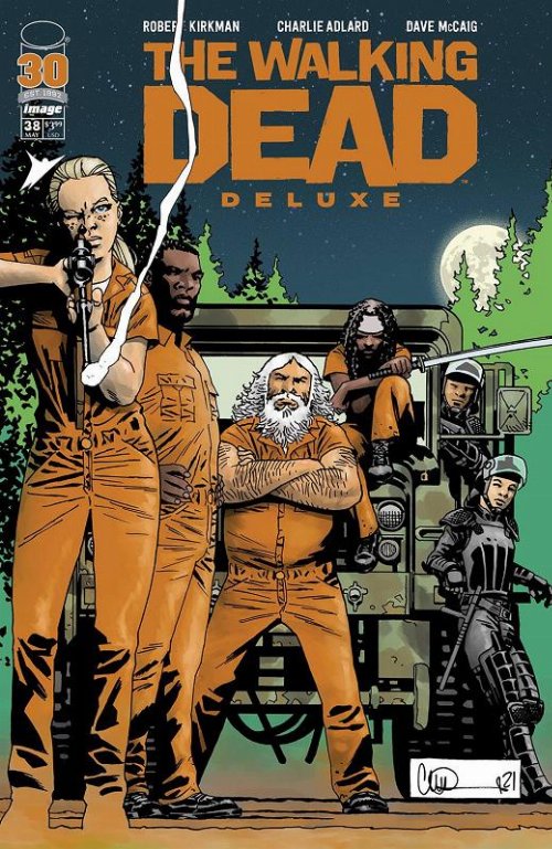 Τεύχος Κόμικ The Walking Dead Deluxe #38 Cover
D