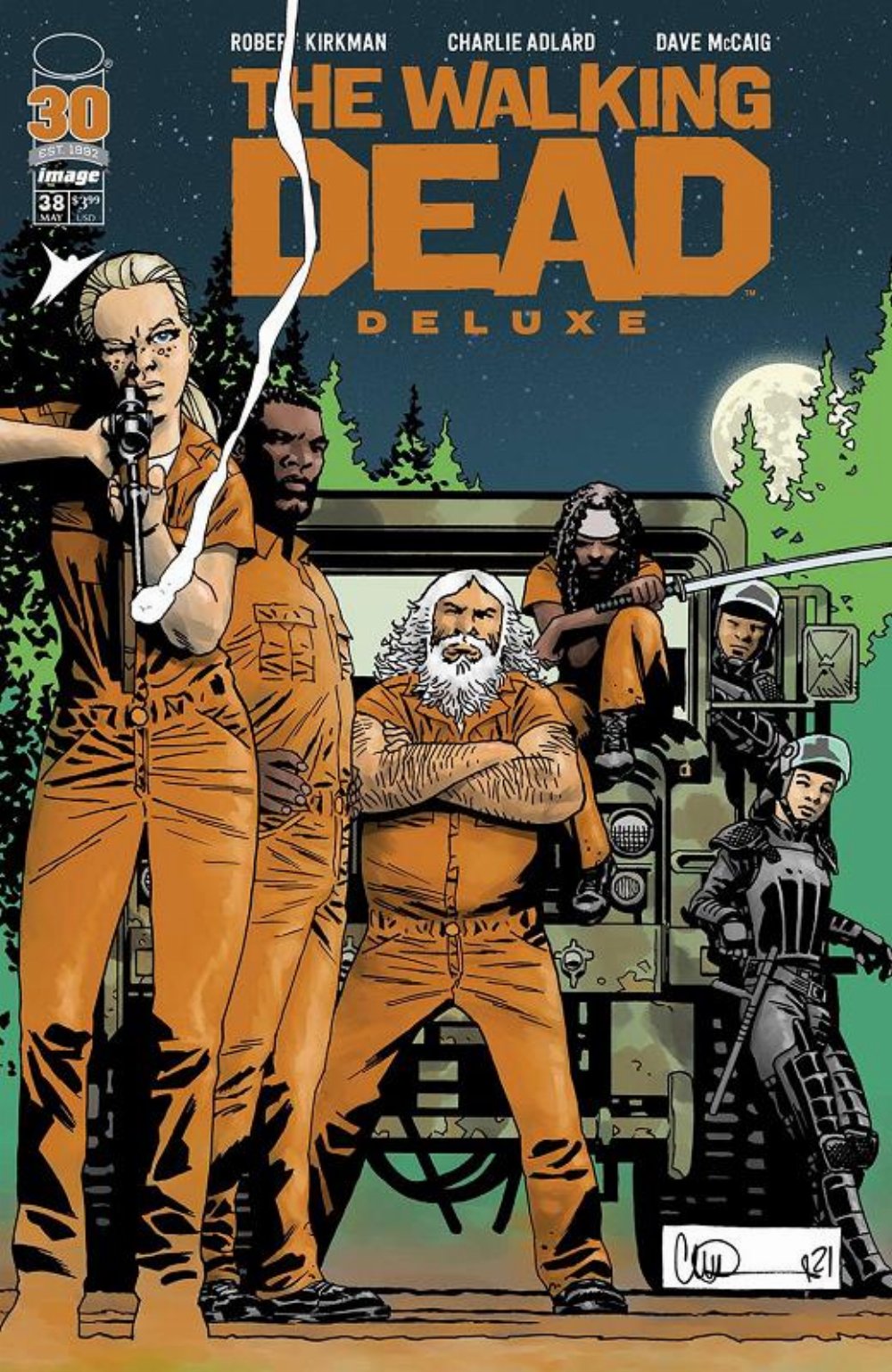 The Walking Dead Deluxe #38 Cover D - eFantasy.gr
