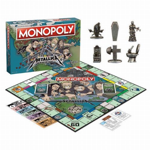Επιτραπέζιο Παιχνίδι Monopoly: Metallica