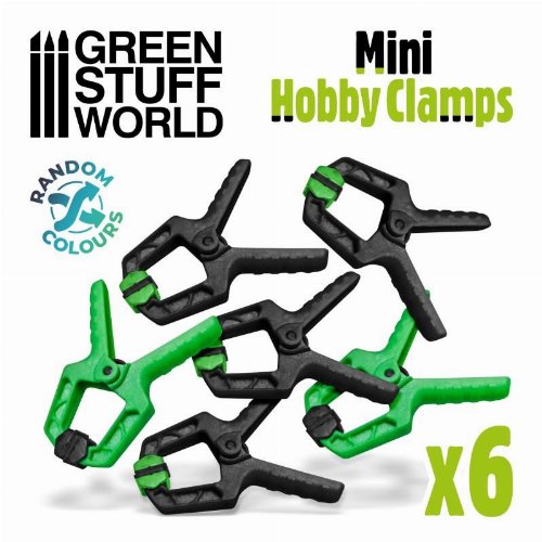 Green Stuff World - Mini Hobby Clamps (6
pieces)