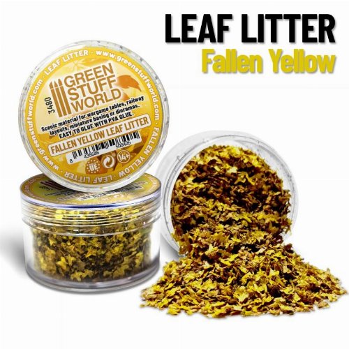 Green Stuff World - Leaf Litter: Fallen Yellow
(10gr)