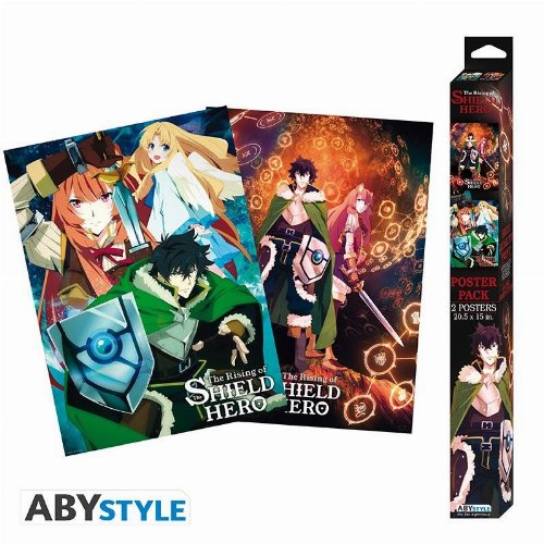The Shield Hero - Group & Duo Chibi 2-Pack Posters (52x38cm) 