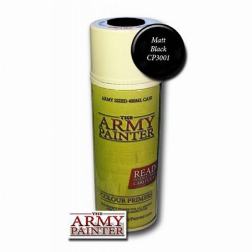 The Army Painter - Base Primer Matt Black Χρώμα
Μοντελισμού (400ml)