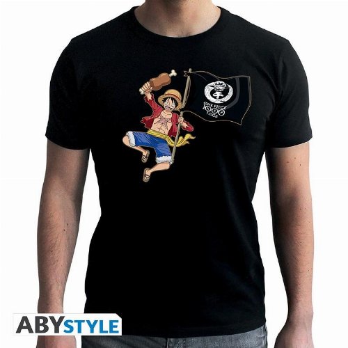 One Piece - Luffy 1000 Logs T-Shirt (M)