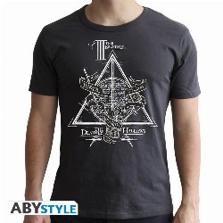 Harry Potter - Deathly Hallows Grey T-Shirt
(L)