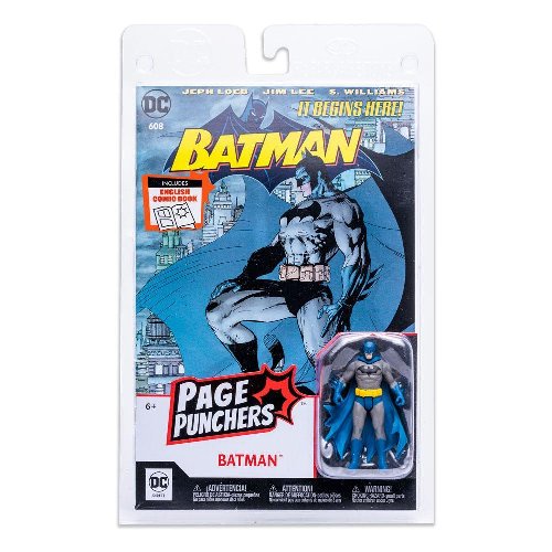 DC Comics: Page Punchers - Batman Hush Φιγούρα Δράσης
(8cm) Περιέχει Comic Βιβλίο