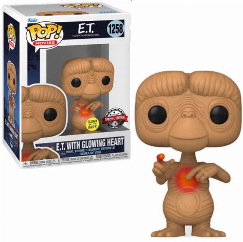 Φιγούρα Funko POP! Movies: E.T. - E.T. with Glowing
Heart (GITD) #1258 (Exclusive)