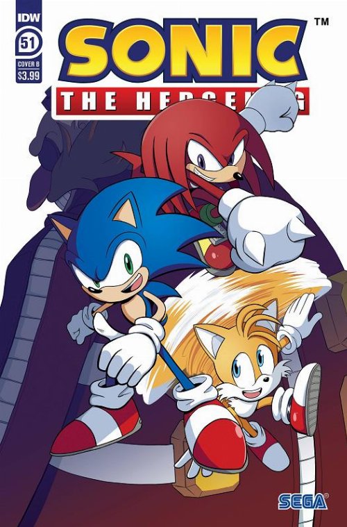 Τεύχος Κόμικ Sonic The Hedgehog#51 Cover
B