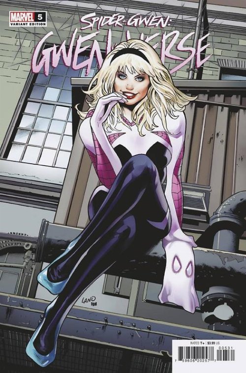 Spider-Gwen Gwenverse #5 (Of 5) Land Homage Variant
Cover