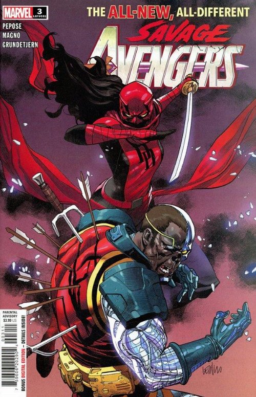 Τεύχος Κόμικ The All New All Different Savage Avengers
#03