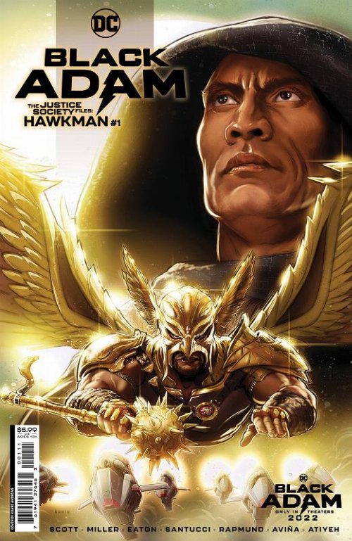 Τεύχος Κόμικ Black Adam Justice Society Files Hawkman
#1