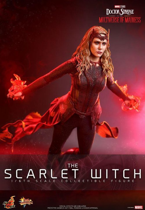 Doctor Strange in the Multiverse of Madness: Hot
Toys Masterpiece - The Scarlet Witch Action Figure
(28cm)