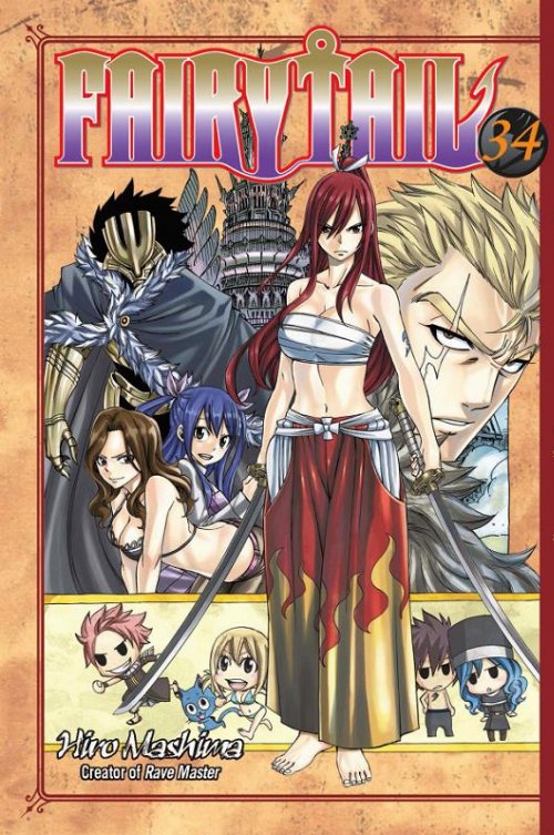 Τόμος Manga Fairy Tail Vol. 34