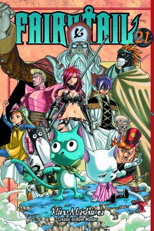 Τόμος Manga Fairy Tail Vol. 21
