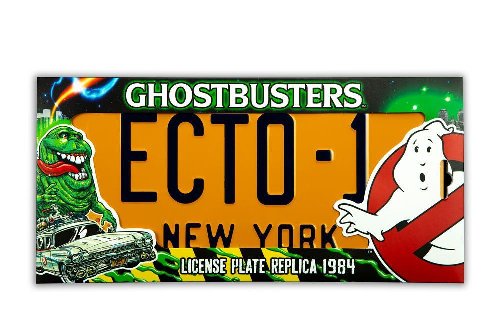Ghostbusters - ECTO-1 License Metal Plate
(33x16cm)