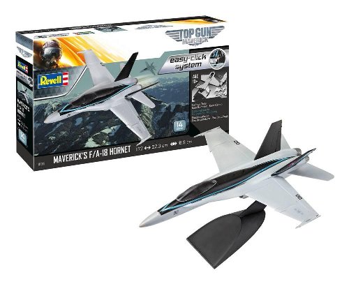 Top Gun: Maverick - F/A-18 Hornet (1:72) Model Kit
(Easy-Click)