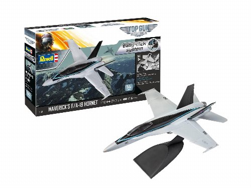 Top Gun: Maverick - Maverick's F/A-18 Hornet (1:72)
Σετ Μοντελισμού (Easy-Click)
