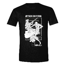 Attack on Titan - Monochrome Trio T-Shirt
(XL)