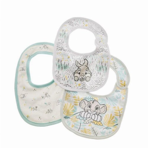 Disney - Characters 3-Pack Bibs Set