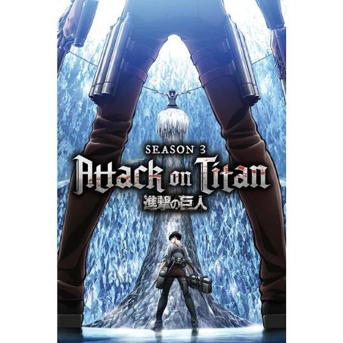 Αυθεντική Αφίσα Attack on Titan - Key Art Season 3
(92x61cm)