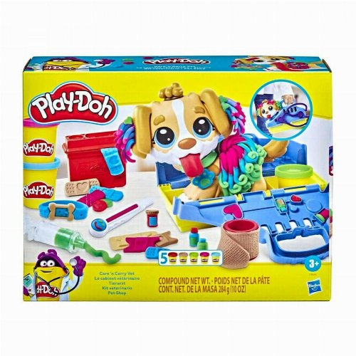 Play-Doh - Πλαστελίνη Vet Set (F3639)
