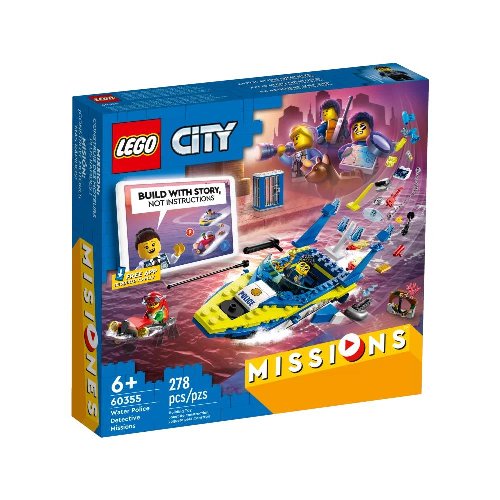 LEGO City - Missions: Water Police Detective
(60355)