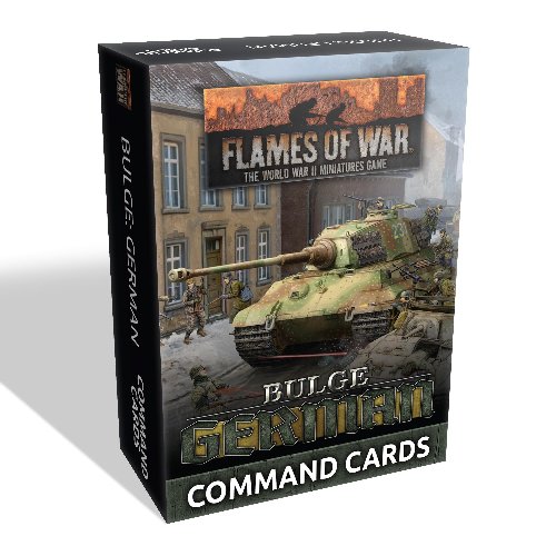Flames of War - Bulge: German Command
Cards