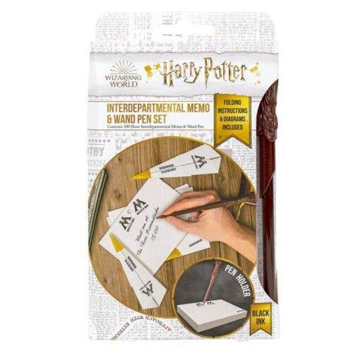 Harry Potter - Hogwarts Shield Interdepartmental
Memo & Wand Pen Set