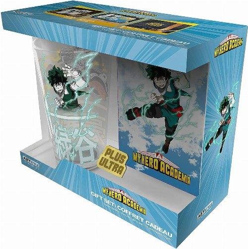 Boku no Hero Academia - Heroes Gift Set (Glass,
Pin, Notebook)