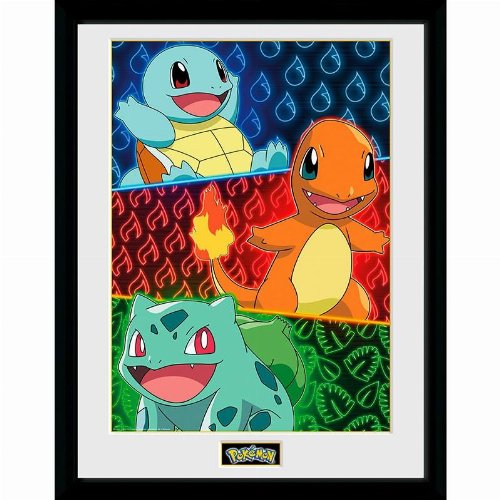 Pokemon - Starters Framed Poster
(31x41cm)