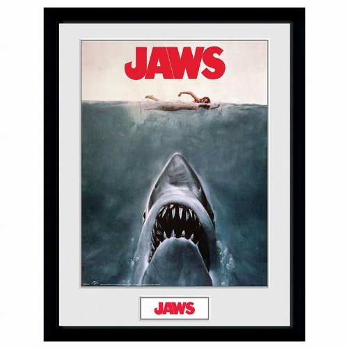 Jaws - Key Art Αφίσα σε Κάδρο (31x41cm)