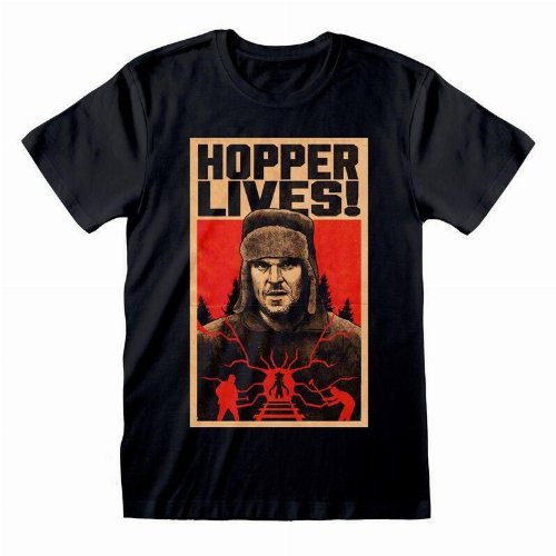 Stranger Things - Hopper Lives T-Shirt