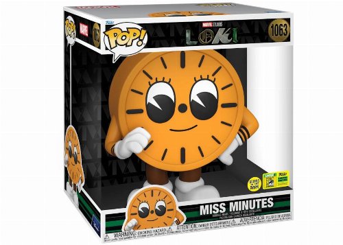 Φιγούρα Funko POP! Marvel: Loki - Miss Minutes (GITD)
#1063 Jumbosized (SDCC 2022 Exclusive)