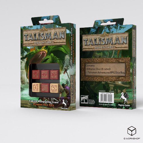 Talisman Adventures RPG - Premium Dice
Pack