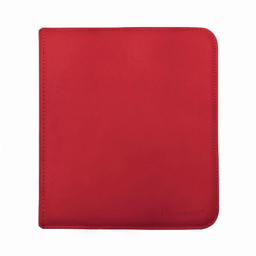 Ultra Pro 12-Pocket Zippered Pro-Binder -
Red